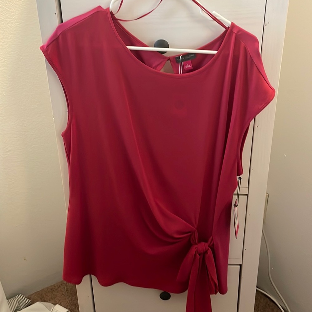 Deep pink Blouse  Size Large